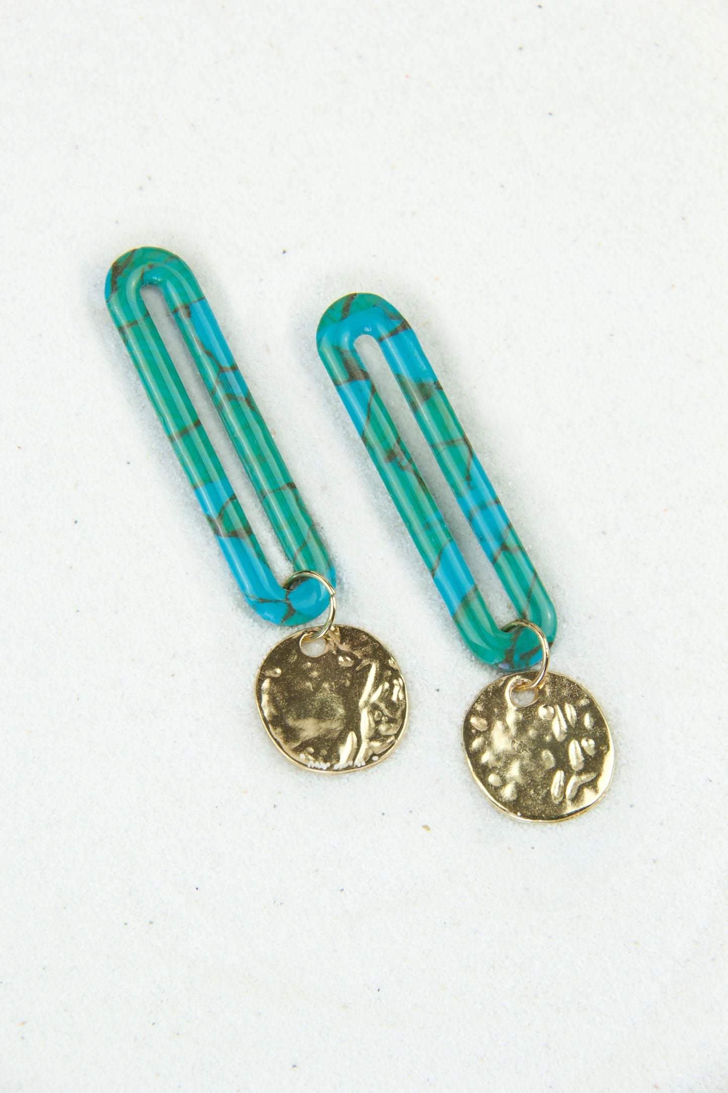 Turquoise Link Drops